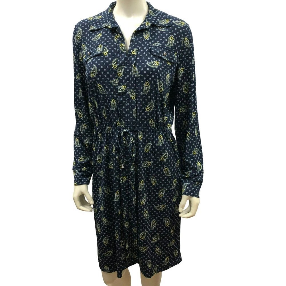 Jones New York Signature Long Sleeve Dress Size Lg
